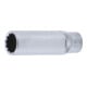 BGS Bussola poligonale, profonda, 6,3 mm (1/4"), 11 mm-1