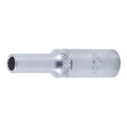 BGS Bussola poligonale, profonda, 6,3 mm (1/4"), 5 mm