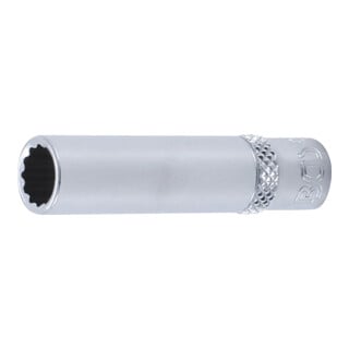 BGS Bussola poligonale, profonda, 6,3 mm (1/4"), 8 mm