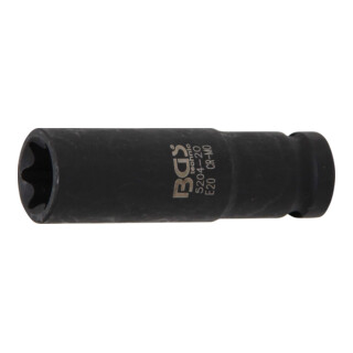 BGS Bussola profilo E, profonda, 12,5 mm (1/2"), E20