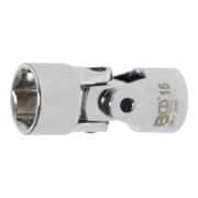 BGS Bussola snodata esagonale, 10 mm (3/8"), 15 mm