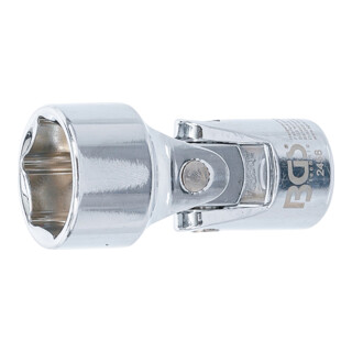 BGS Bussola snodata esagonale, 10 mm (3/8"), 18 mm