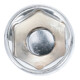 BGS Bussola snodata esagonale, 10 mm (3/8"), 18 mm-4