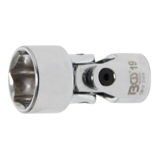 BGS Bussola snodata esagonale, 10 mm (3/8"), 19 mm
