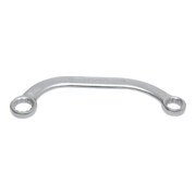 BGS C-Form Doppel-Ringschlüssel Zwölfkant 30724, SW 17 x 19 mm