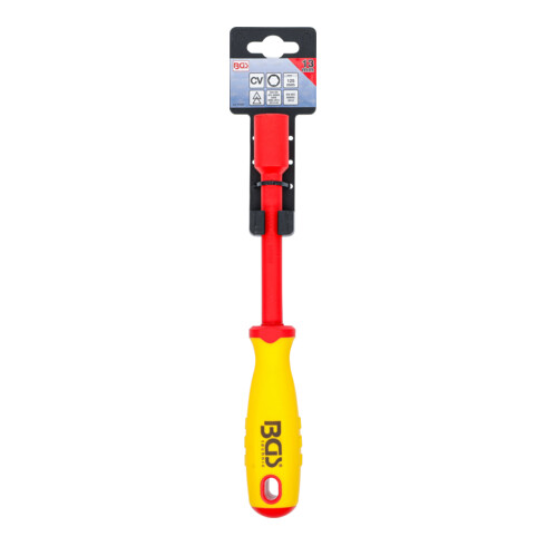 BGS Cacciavite e chiave a bussola per elettricisti, esagonale, 13 mm, Lunghezza della lama 125 mm