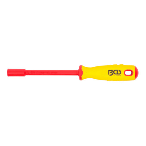 BGS Cacciavite e chiave a bussola per elettricisti, esagonale, 5,5 mm, Lunghezza della lama 125 mm