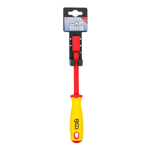 BGS Cacciavite e chiave a bussola per elettricisti, esagonale, 7 mm, Lunghezza della lama 125 mm