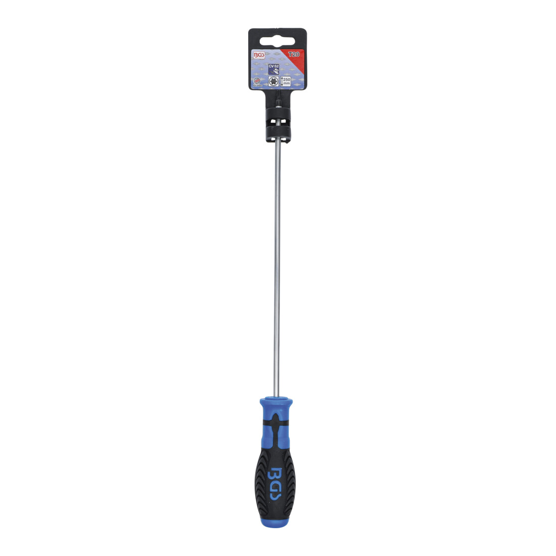 BGS Cacciavite, profilo a T (per TX) T20, Lunghezza della lama 250 mm