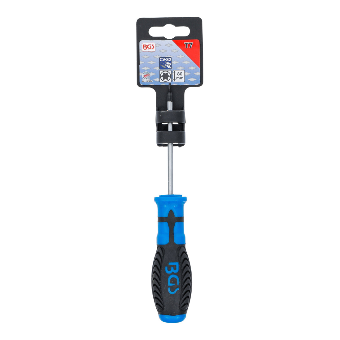 BGS Cacciavite, profilo a T (per TX) T7, Lunghezza della lama 80 mm