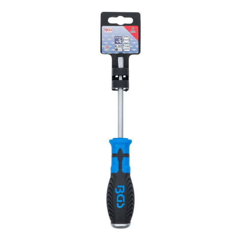 BGS Cacciavite, taglio 6 mm, Lunghezza della lama 100 mm