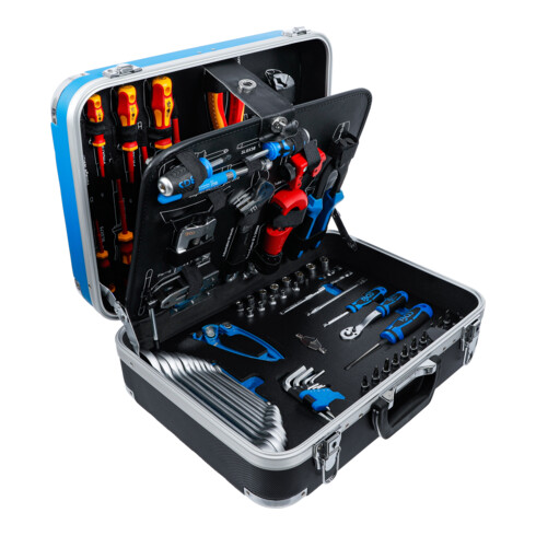BGS Caisse à outils pour refroidissement/climatisation 86 pièces