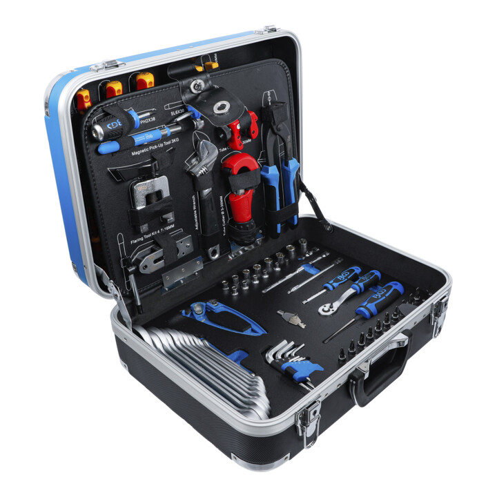 BGS Caisse à outils pour refroidissement/climatisation 86 pièces