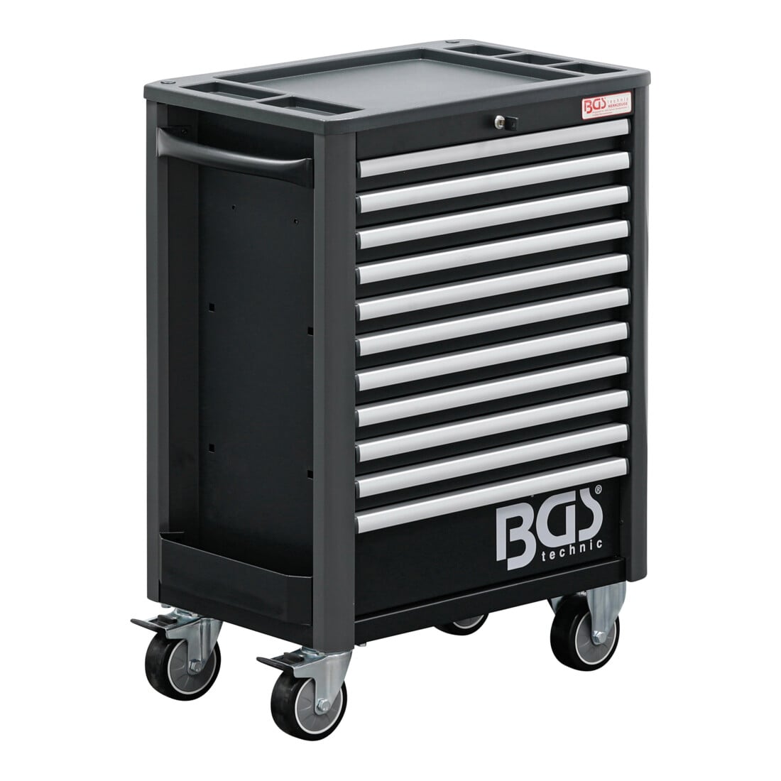 BGS Carrello da officina, 11 cassetti, vuoto