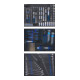 BGS Carrello da officina, 7 cassetti, con 263 utensili-4