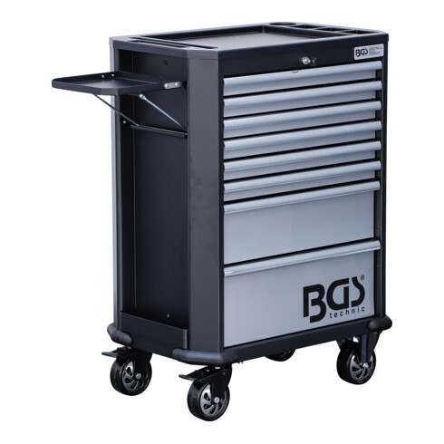 BGS Carrello da officina, 8 cassetti, vuoto