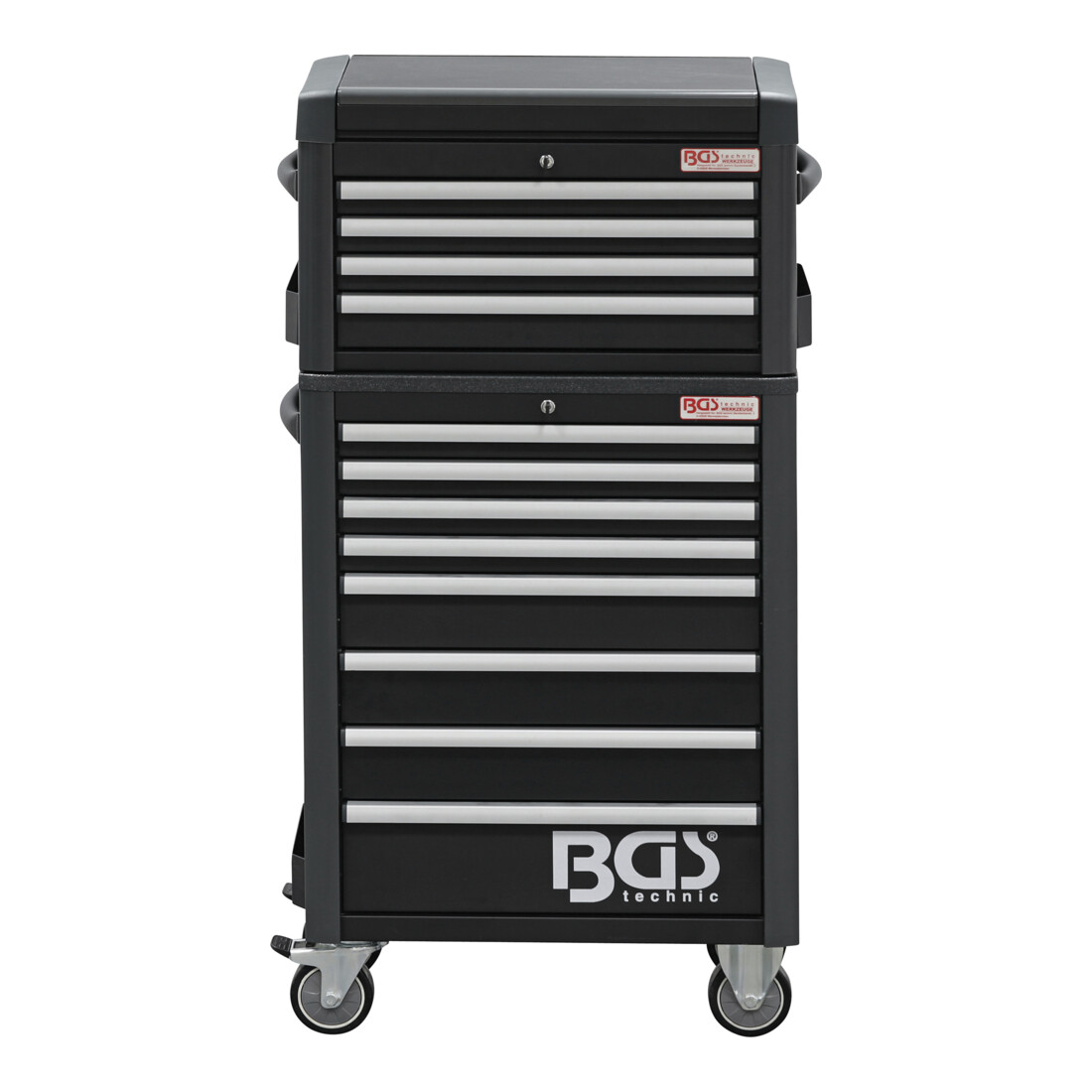 BGS Carrello da officina Profi Standard Maxi, 12 cassetti, con 263 attrezzi