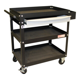 BGS Carrello per officina, 1 cassetto, aperto