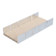 BGS Cassetta per taglio in alluminio, 245 x 105 x 40 mm-2