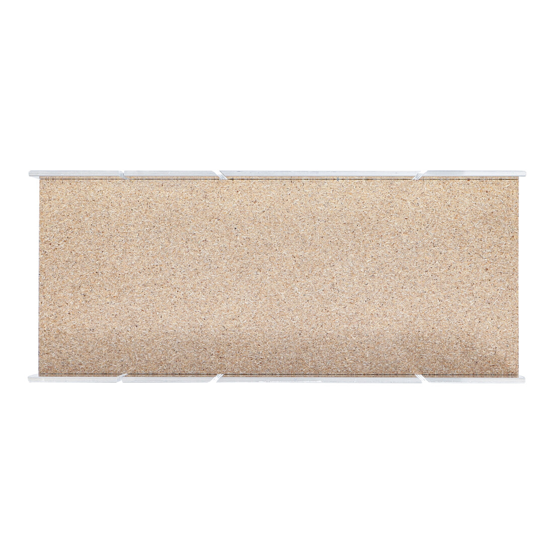 BGS Cassetta per taglio in alluminio, 245 x 105 x 40 mm