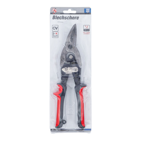 BGS Cesoiatrice lamiera, taglio sinistro / dritto, 250 mm