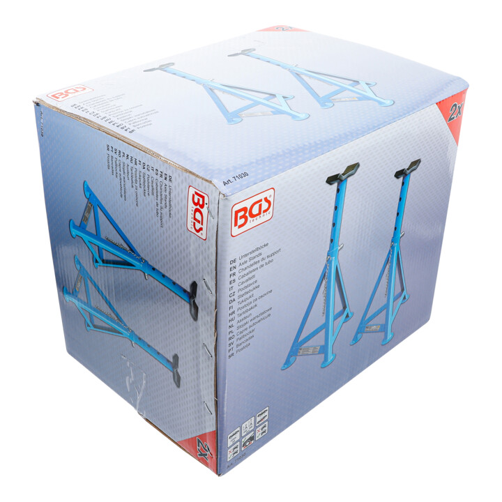 BGS Chandelles du support capacité de charge 3000 kg/paire course 335 - 500 mm 1 paire