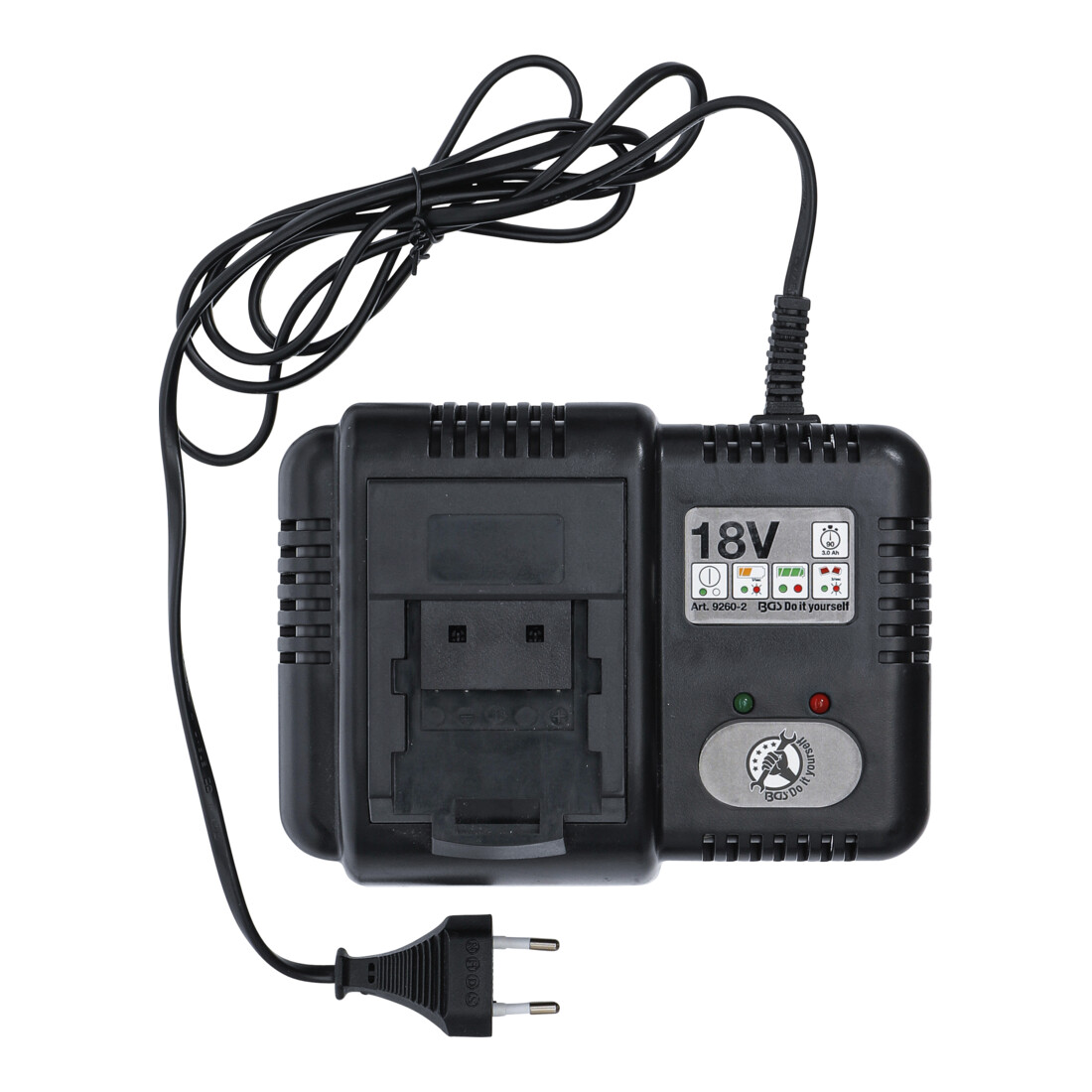 BGS Chargeur rapide pour clé à choc sur accu art. 9260