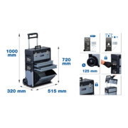BGS Chariot de montage mobile avec 111 outils-2