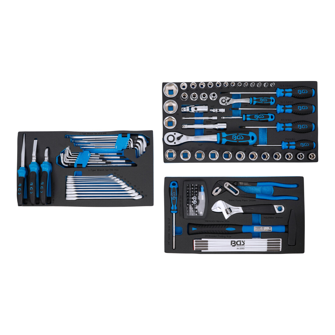BGS Chariot de montage mobile avec 111 outils