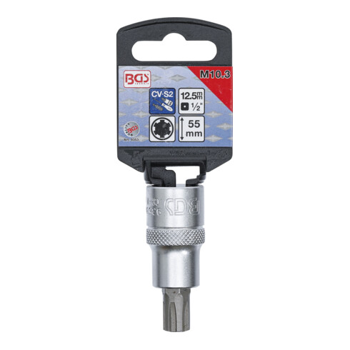 BGS Chiave a bussola, 12,5 mm (1/2"), profilo a cuneo (per Ribe) M10,3