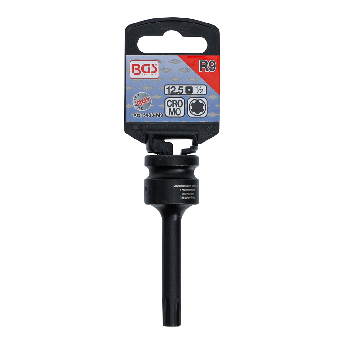 BGS Chiave a bussola, 12,5 mm (1/2"), profilo a cuneo (per RIBE) M9