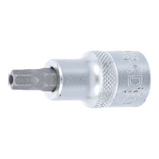 BGS Chiave a bussola, 12,5 mm (1/2"), profilo a T (per TX) con alesatura T45
