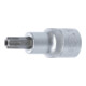BGS Chiave a bussola, 12,5 mm (1/2"), profilo a T (per TX) con alesatura T50-1
