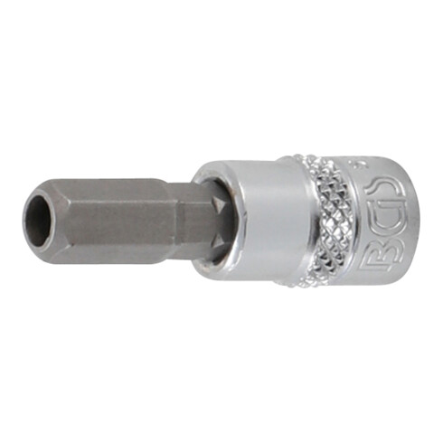 BGS Chiave a bussola, 6,3 mm (1/4"), esagono interno con foro 7 mm
