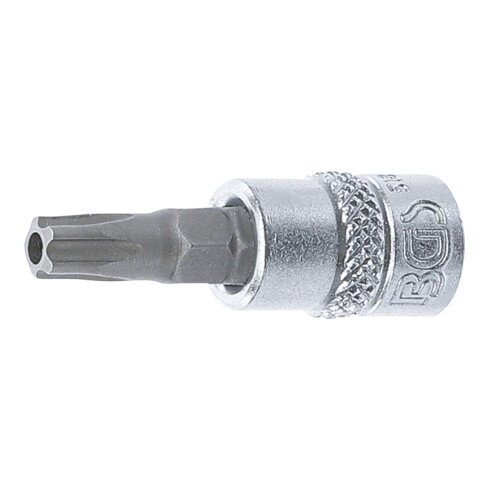 BGS Chiave a bussola, 6,3 mm (1/4"), profilo a TS (per Torx Plus ) con alesatura TS30
