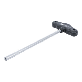 BGS Chiave a bussola con impugnatura a T, esagonale, 6 mm