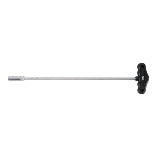 BGS Chiave a bussola con impugnatura a T, esagonale, lunghezza 430 mm, 13 mm