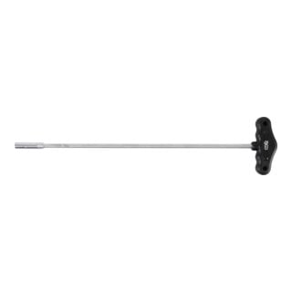 BGS Chiave a bussola con impugnatura a T, esagonale, lunghezza 430 mm, 8 mm