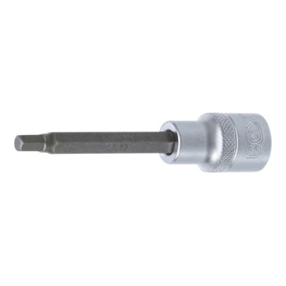 BGS Chiave a bussola, lunghezza 100 mm, 12,5 mm (1/2"), esagono interno 6 mm
