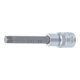 BGS Chiave a bussola, lunghezza 100 mm, 12,5 mm (1/2"), profilo a T (per Torx) T55-1