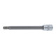 BGS Chiave a bussola, lunghezza 100 mm, 6,3 mm (1/4"), profilo a T (per TX) con alesatura T30-1