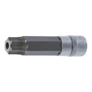 BGS Chiave a bussola, lunghezza 110 mm, 12,5 mm (1/2"), profilo a T (per TX) con alesatura T100