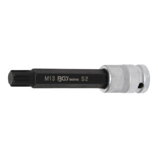 BGS Chiave a bussola, lunghezza 120 mm, 12,5 mm (1/2"), profilo a cuneo (per RIBE) M13