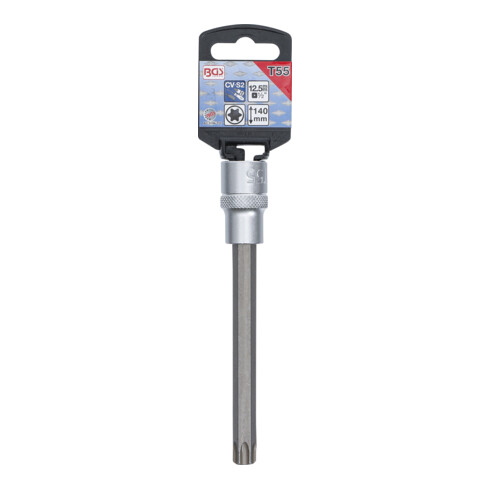 BGS Chiave a bussola, lunghezza 140 mm, 12,5 mm (1/2"), profilo a T (per TX) T55