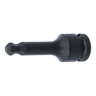 BGS Chiave a bussola, lunghezza 75 mm, 12,5 mm (1/2"), esagono interno con testa sferica 10 mm