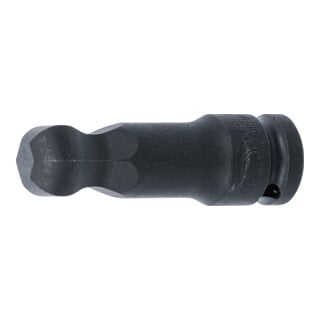 BGS Chiave a bussola, lunghezza 75 mm, 12,5 mm (1/2"), esagono interno con testa sferica 19 mm