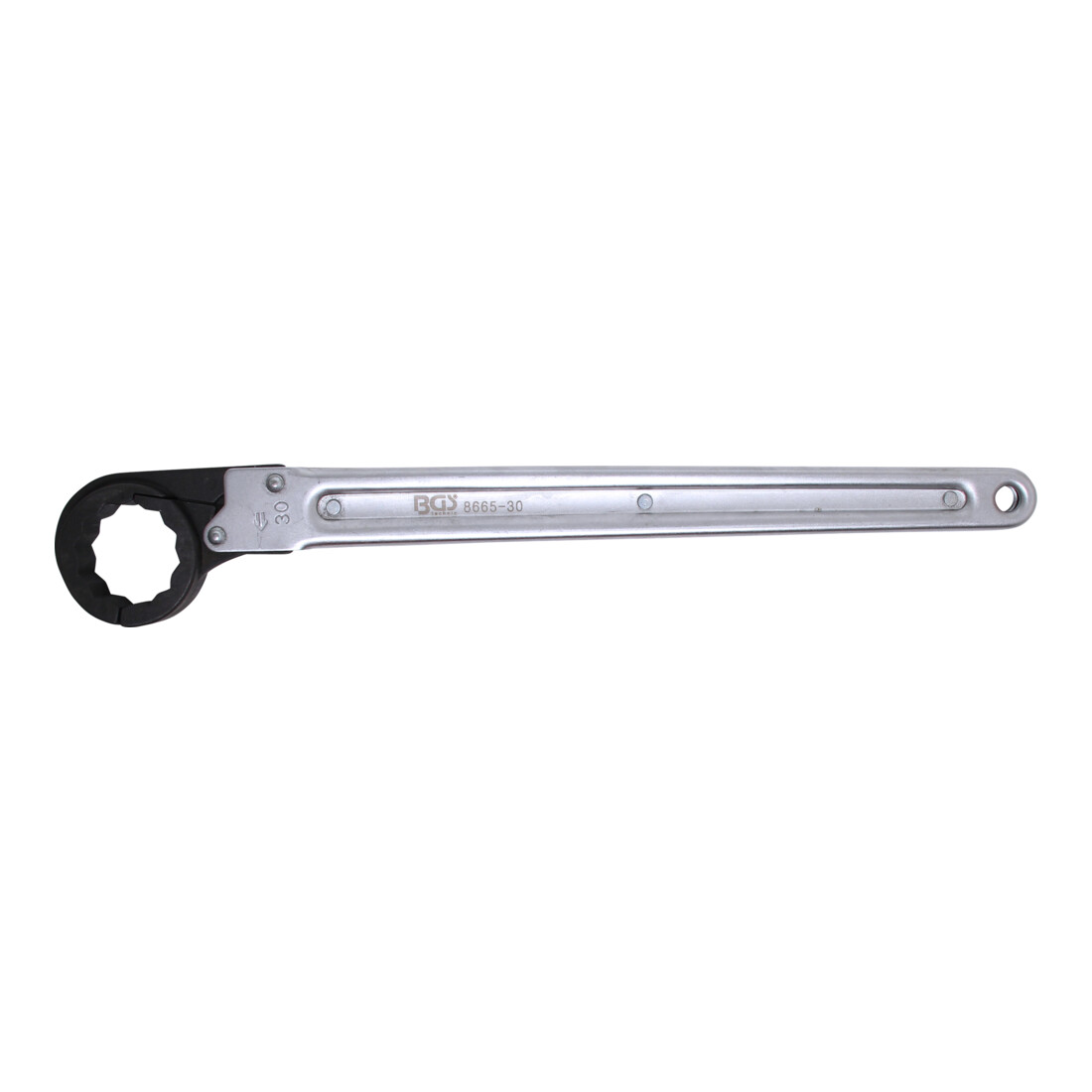 BGS Chiave a cricchetto per tubazioni, 30 mm