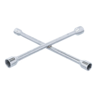 BGS Chiave a croce per auto, apertura 17mmx19mmx22mmx13/16"