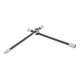 BGS Chiave a croce per auto, con snodo, apertura quadrato 17x19x21x12,5mm (1/2")-4