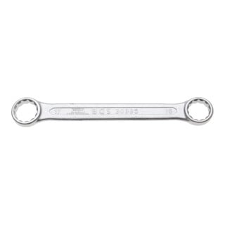 BGS Chiave a doppio anello, extra piatta, 16 x 17 mm